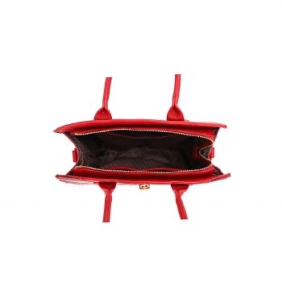 Fashion Faux Leather + Wallet Set - Picture 4 of 5